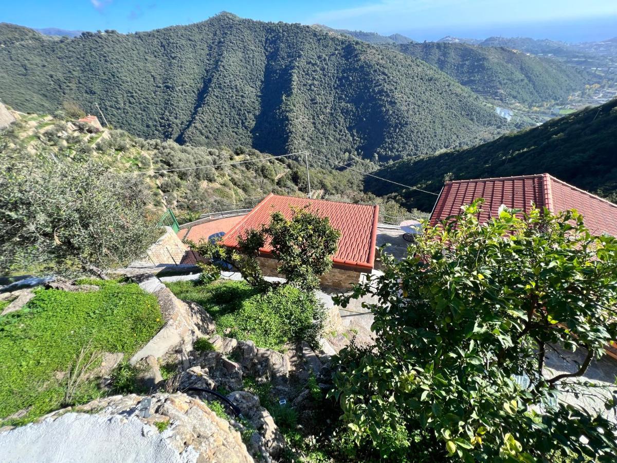 Villa Di Campagna Con Vista Mare 5 Camere Da Letto Pampara Exterior foto