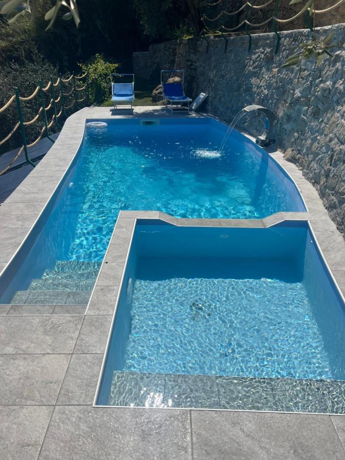 Villa Di Campagna Con Vista Mare 5 Camere Da Letto Pampara Exterior foto