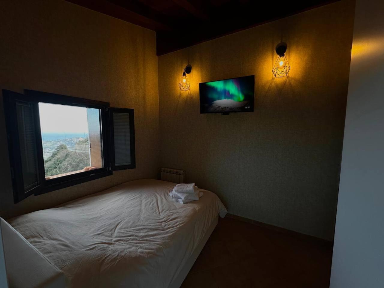 Villa Di Campagna Con Vista Mare 5 Camere Da Letto Pampara Exterior foto